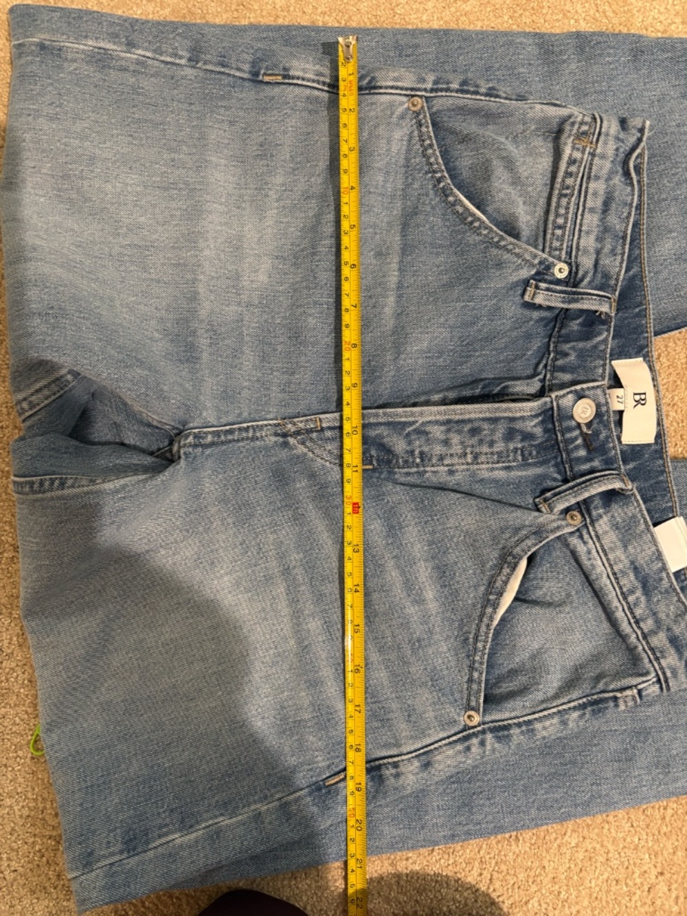 Banana Republic High Rise  Jeans - Classic Blue - Picture 10 of 11